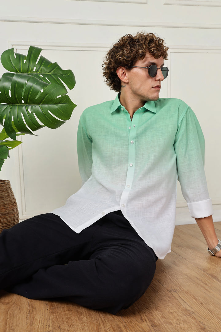 full sleeve linen shirt