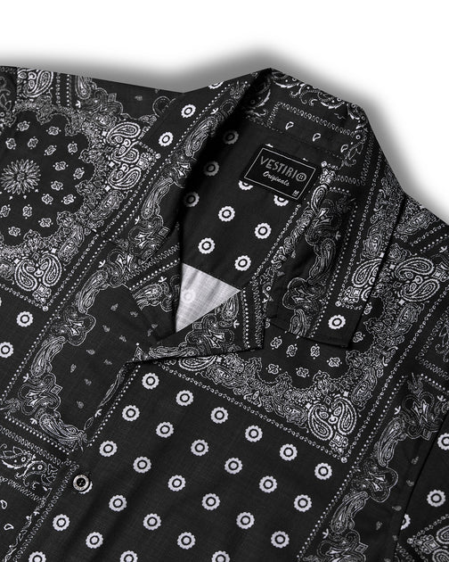 bandana print shirt online vestirio VESTIRIO