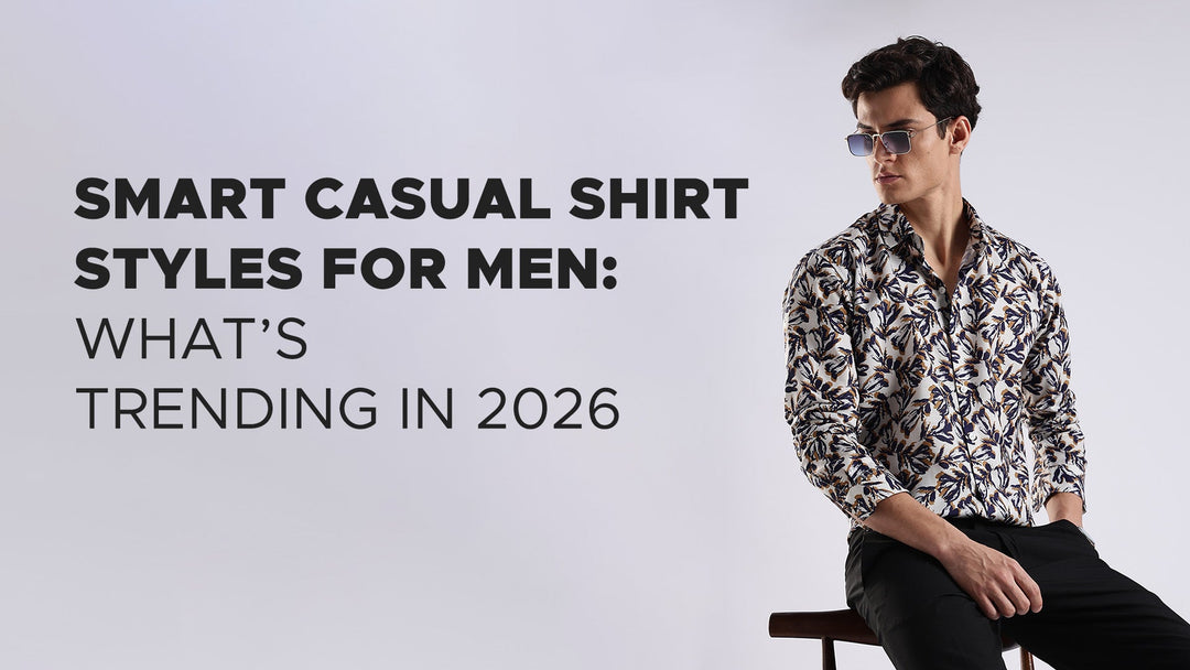 Smart Casual Shirt Styles for Men: What’s Trending in 2026
