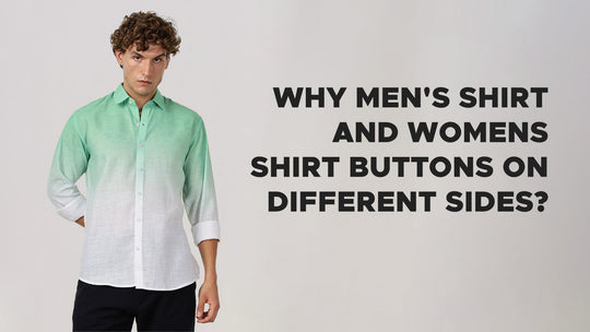 Why men's shirt and womens shirt buttons on different sides