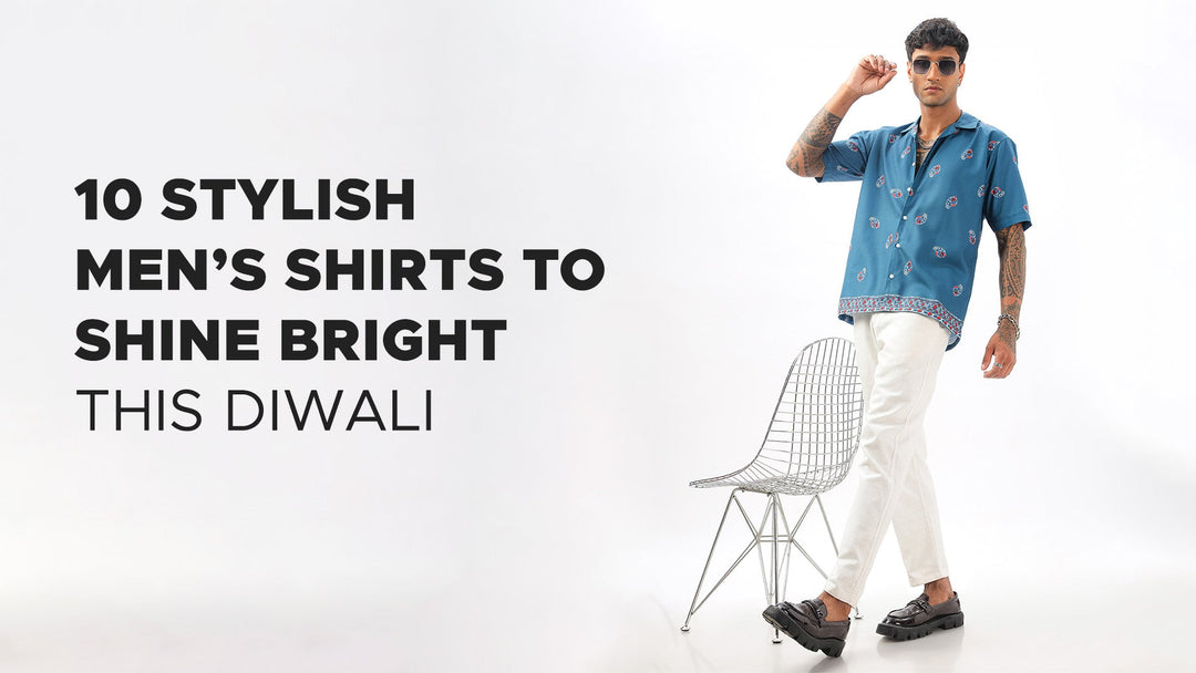 10 Stylish Men’s Shirts to Shine Bright This Diwali