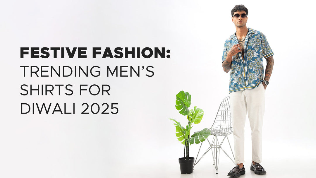 Festive Fashion: Trending Men’s Shirts for Diwali 2025