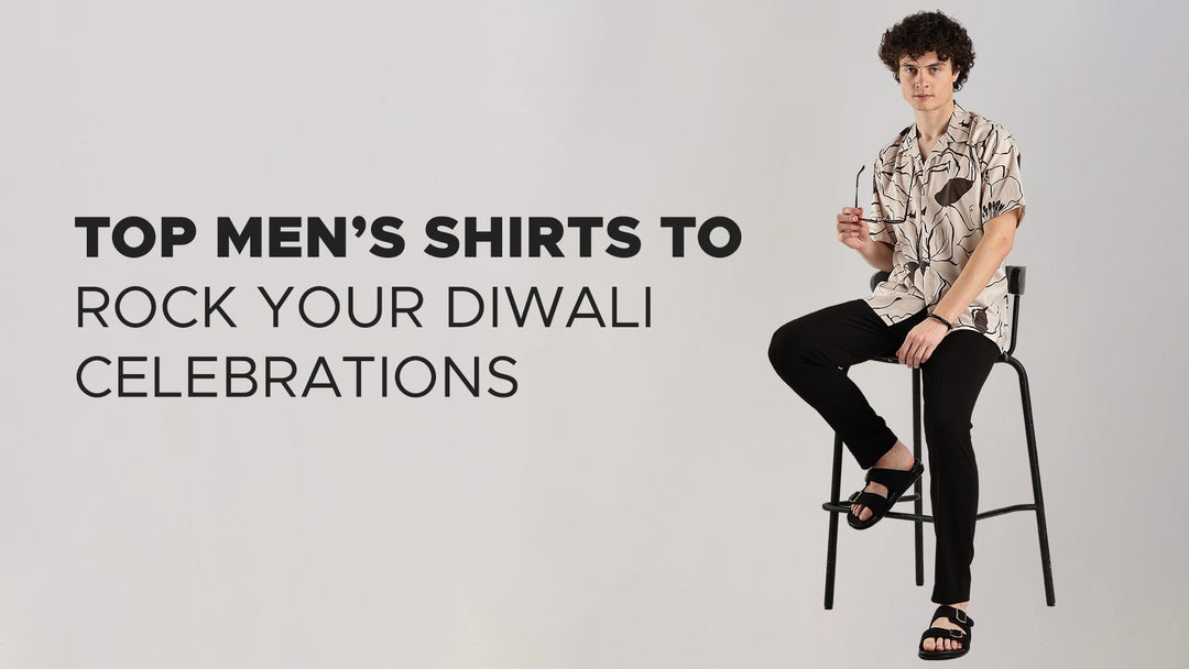 Top Men’s Shirts to Rock Your Diwali Celebrations