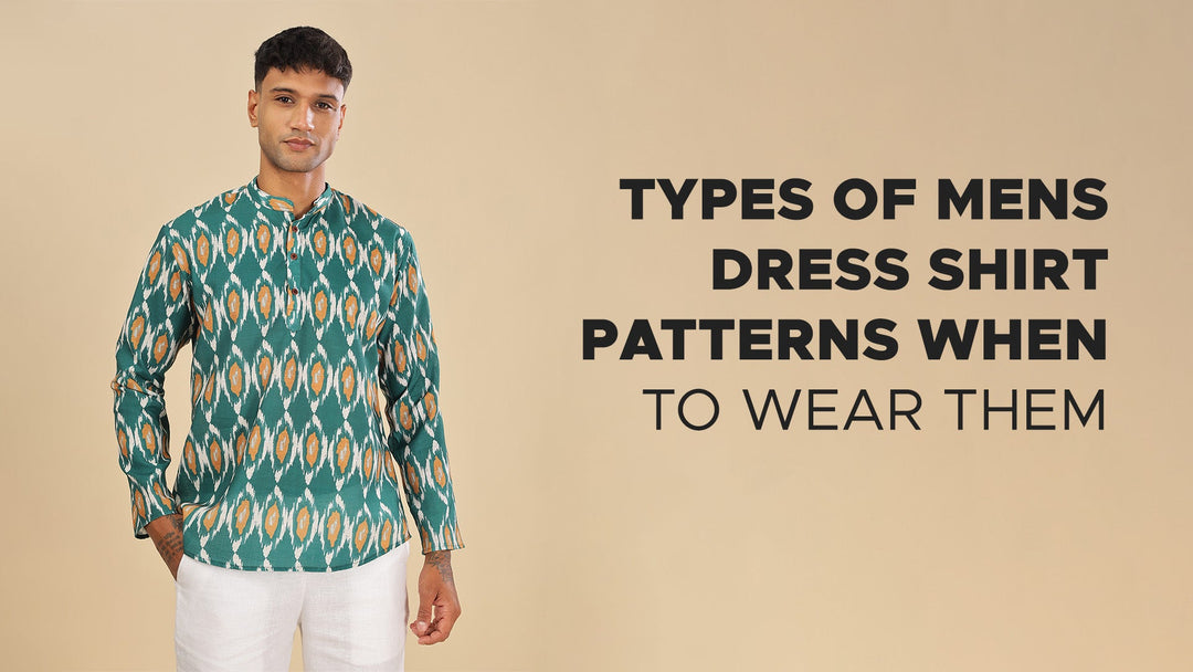 Types of mens dress shirt patterns when to wear them