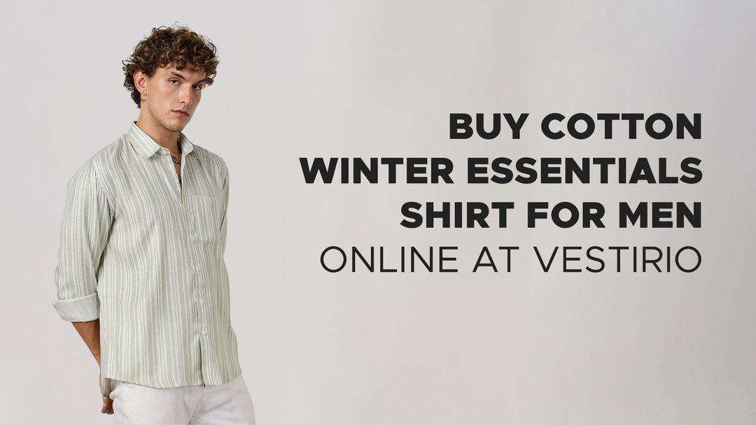 Buy Cotton Winter Essentials Shirt for Men Online at vestirio