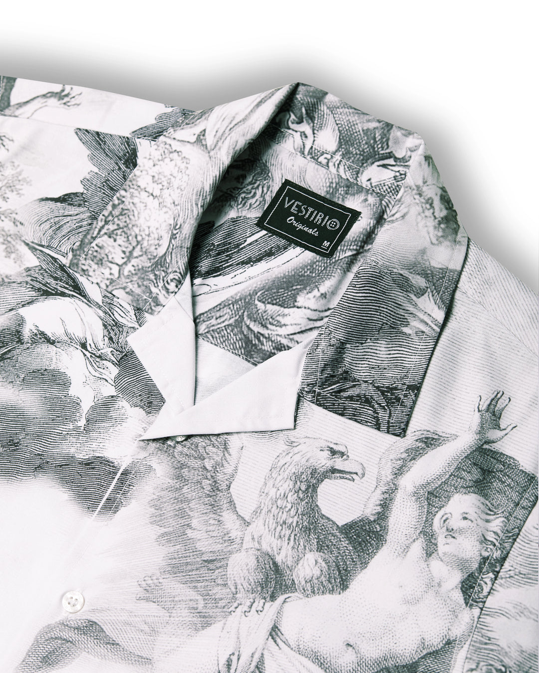 CHRIST BIRTH SKETCH PRINTED  SHIRT FOR MEN