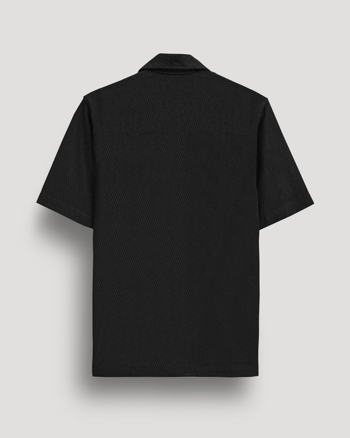 black half sleeve shirt