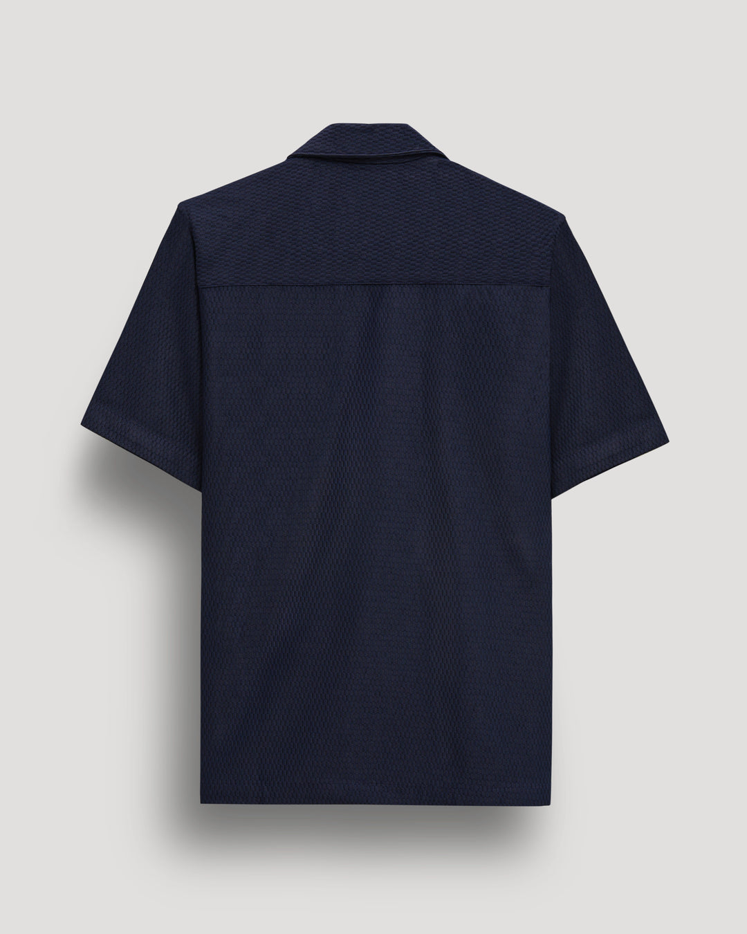 navy double pocket  shirt