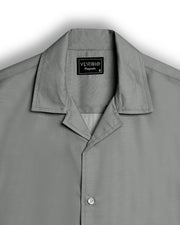 OhDarling back printed camp collar shirt for men