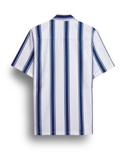 Blue Stipe Printed Shirt