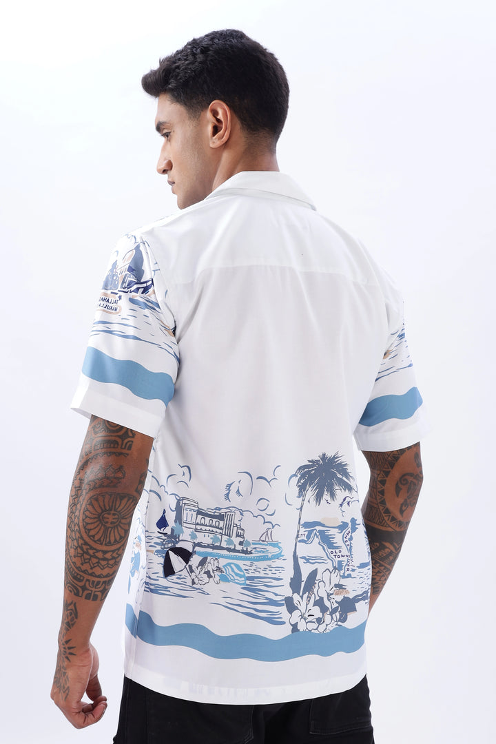 Seashore short sleeve camp collar shirt