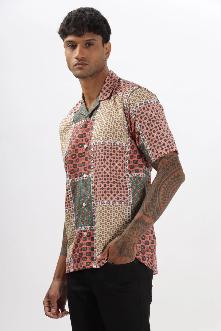 bandana printed shirt