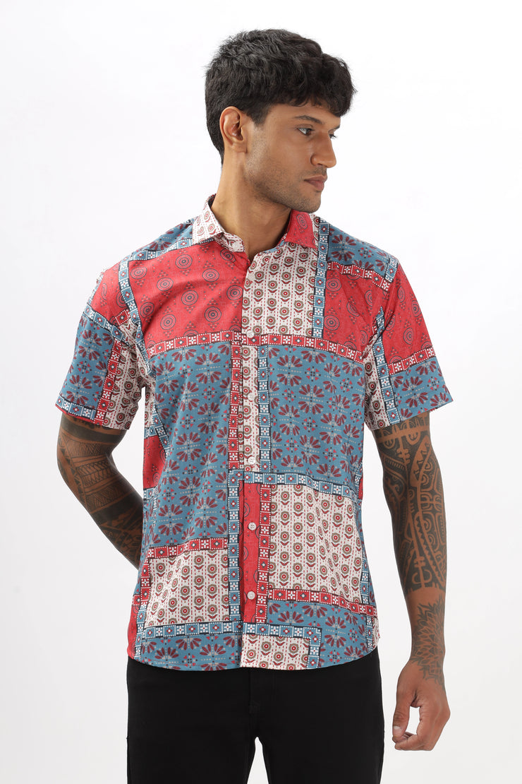  bandana printed shirt