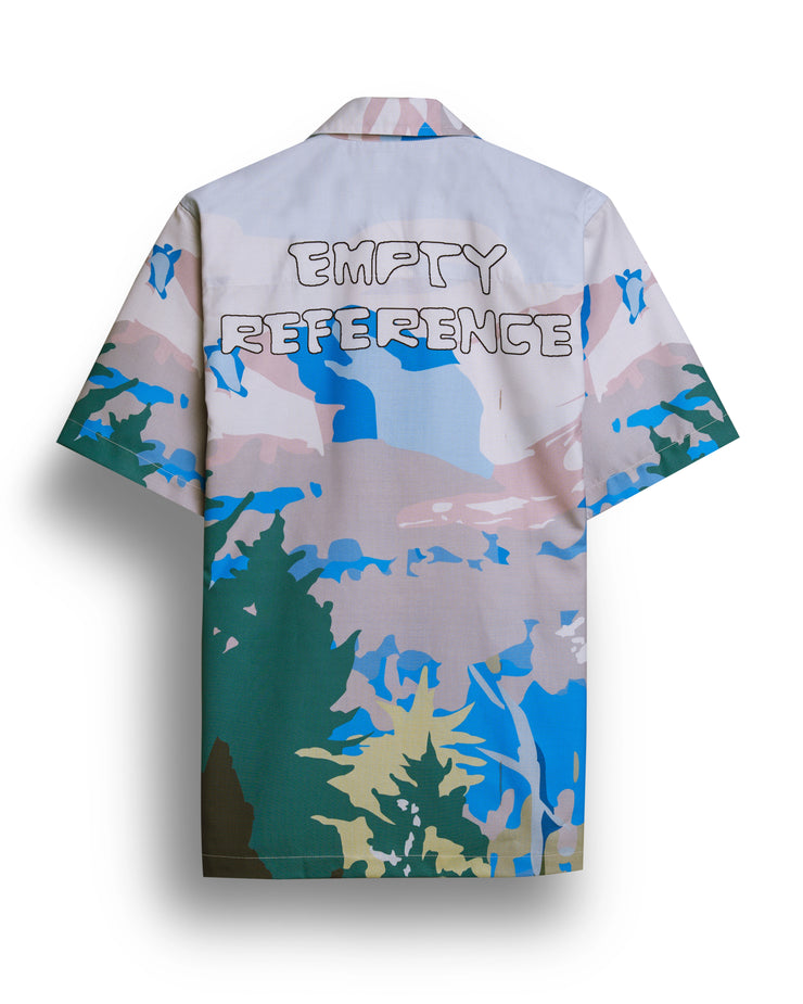 empty reference mountain printed shirt for men