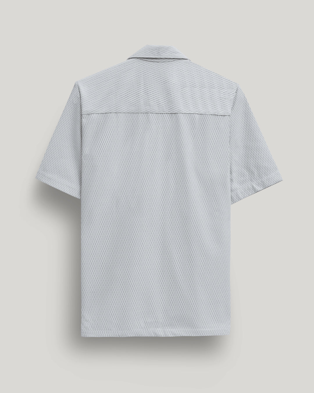 light gray half sleeve shirt