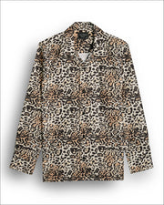 Leopard print full sleeve shirt for men