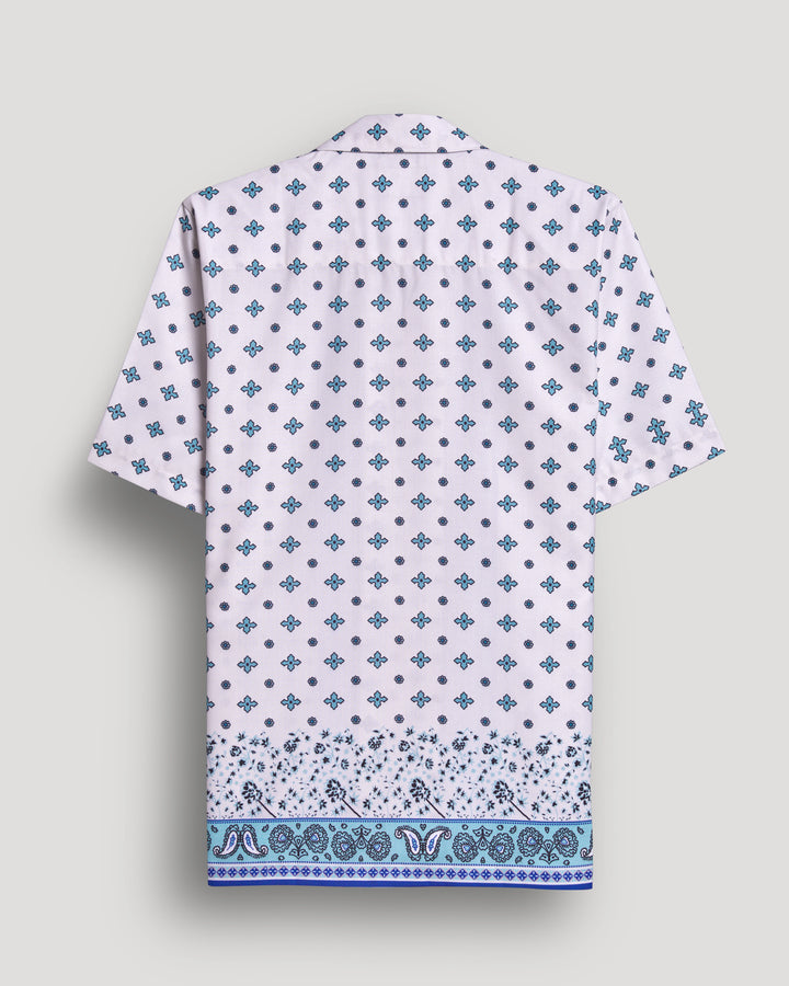 printed half sleeve shirt