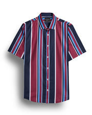 Venetian Red Stripe  Shirt