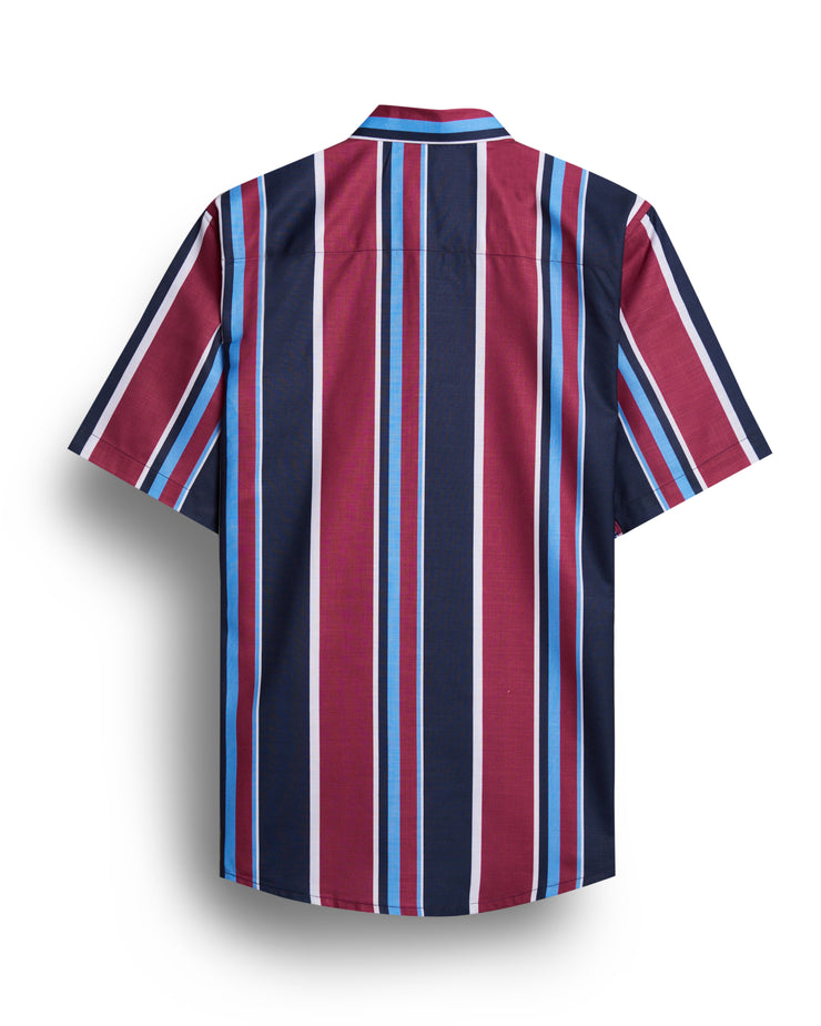 Venetian Red Stripe  Shirt
