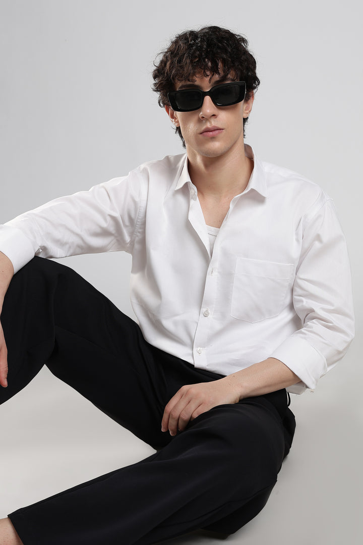 White  cotton shirt