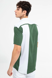 Mineral Green Big Stripe  Shirt