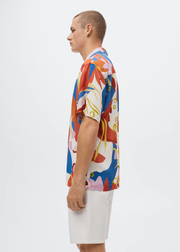 Multicolor Abstract Printed Shirt